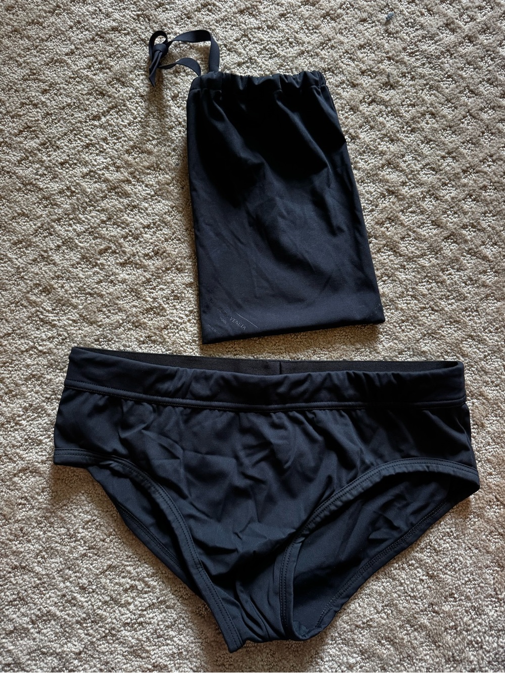 Bottega Veneta Black Men's Briefs with Drawstring Pouch Size 44 (XS-S)